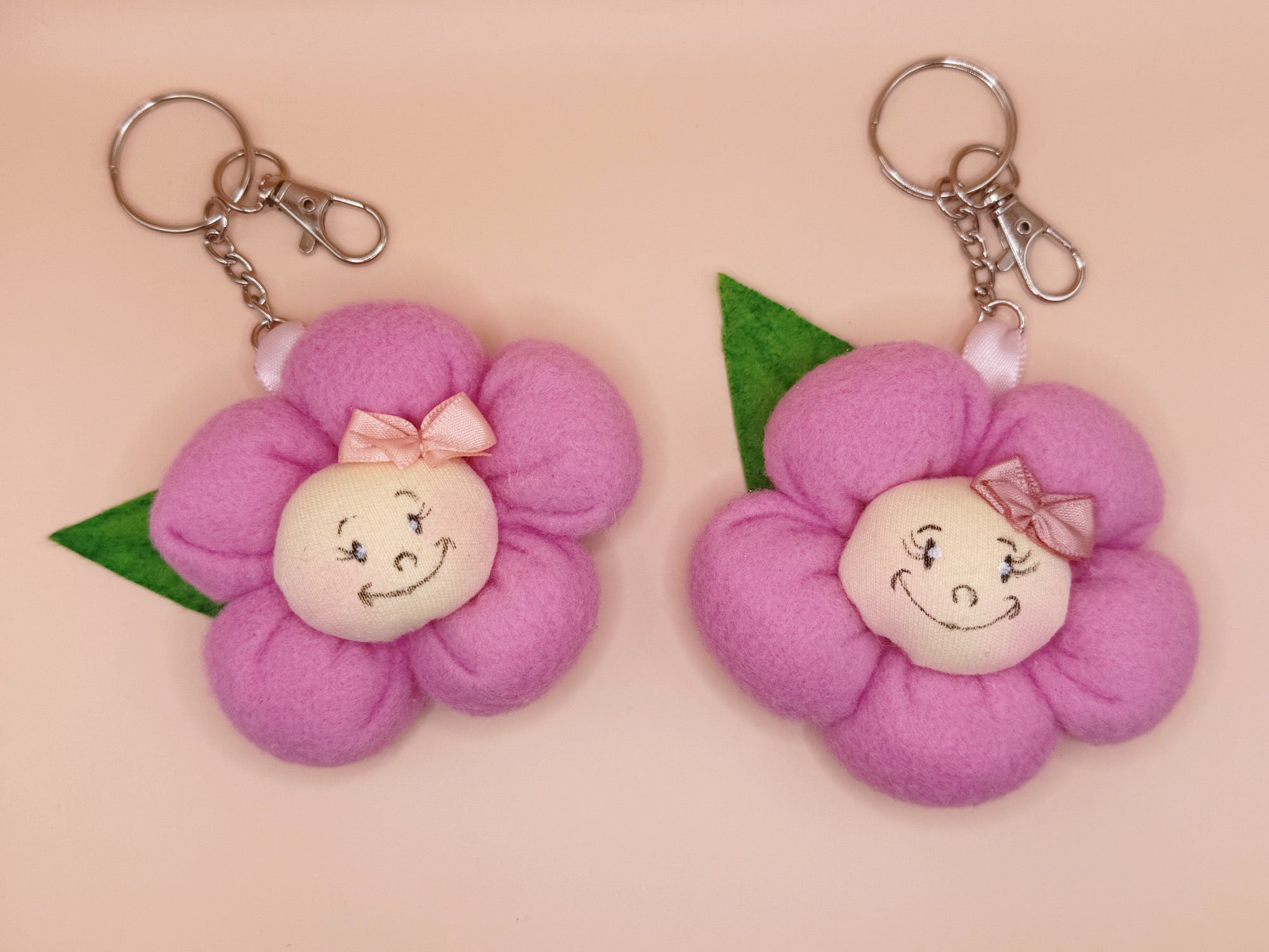 Eli Flower - Handmade Keychain