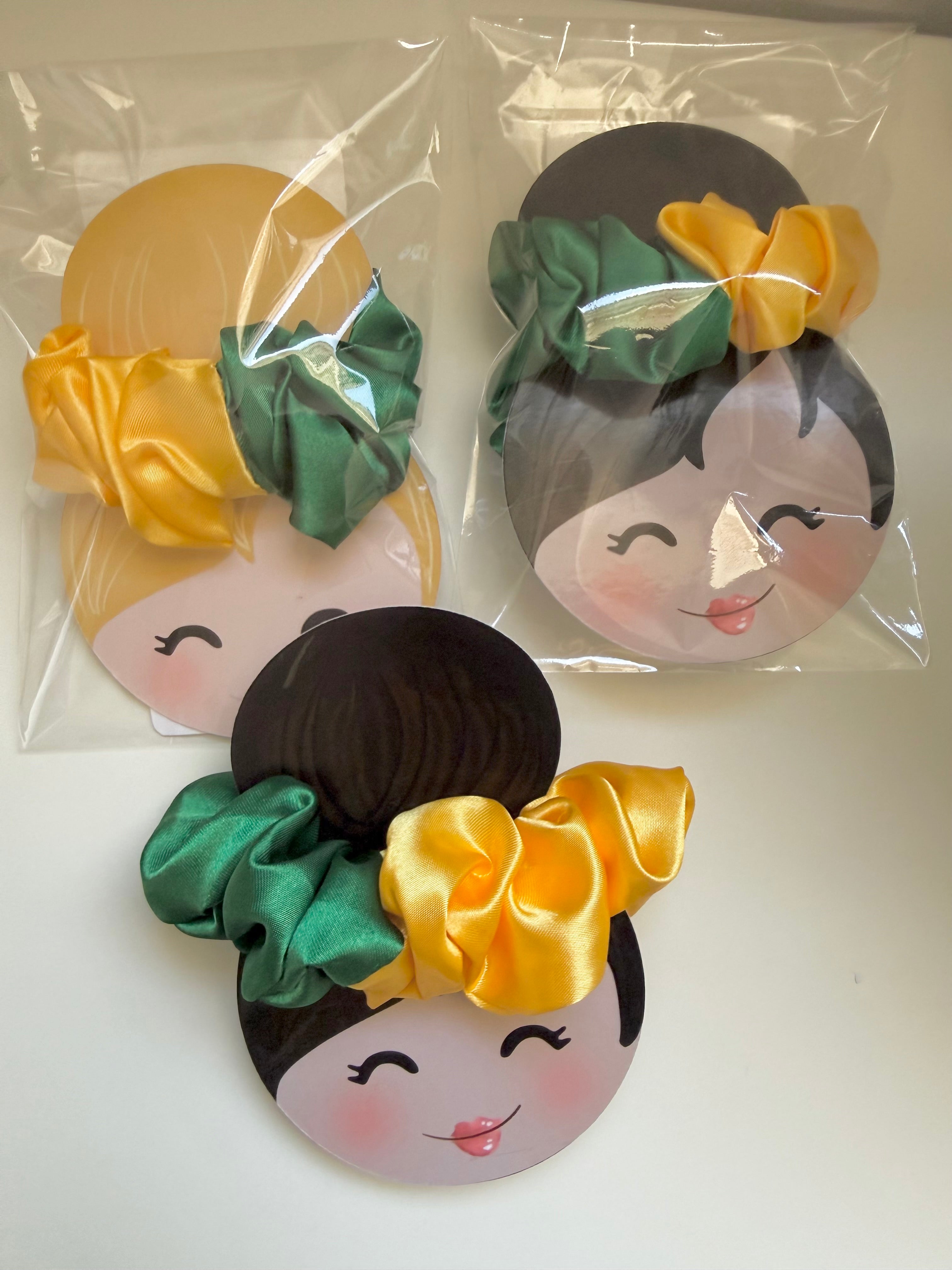 Two Colors Brazilian Scrunchie