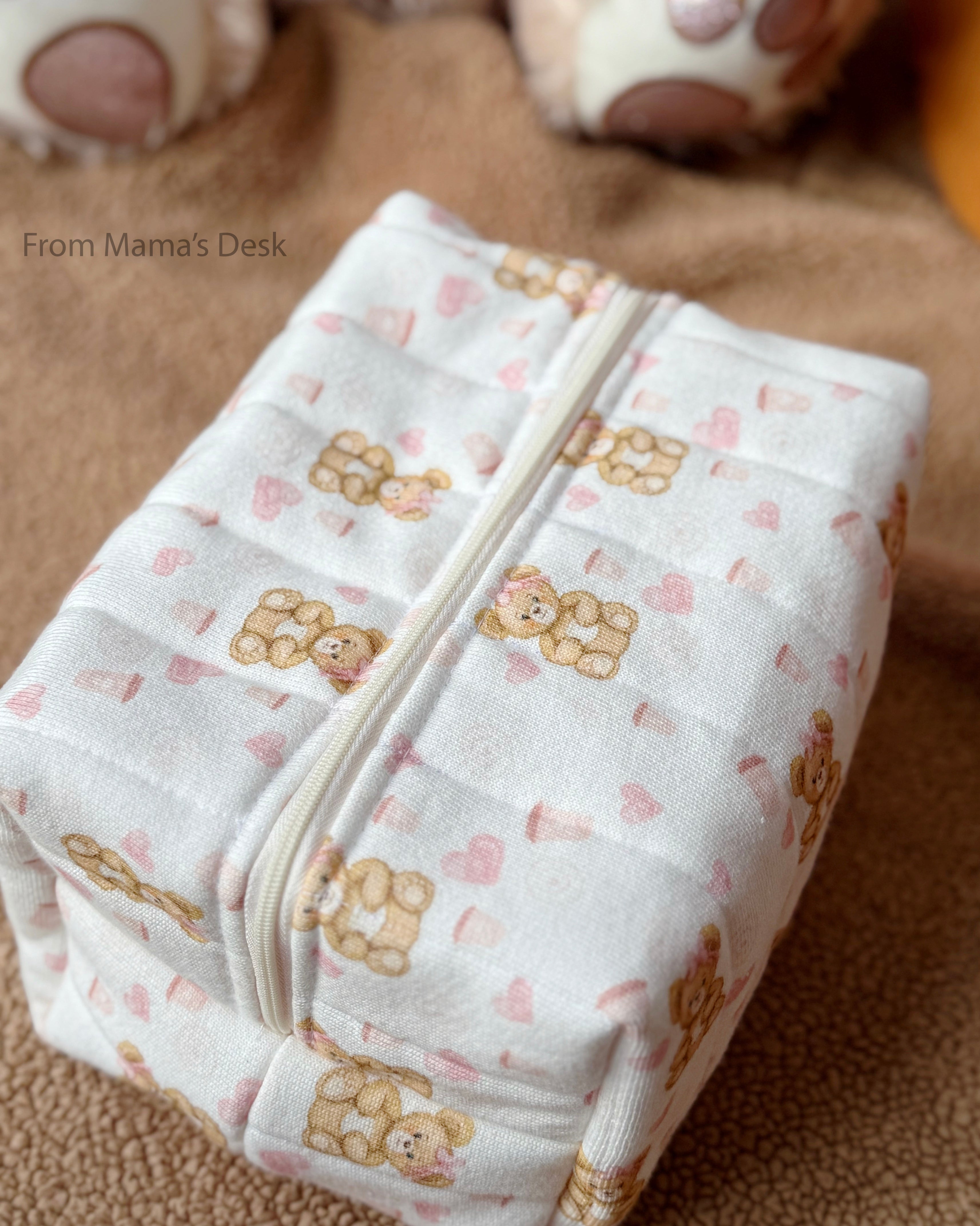 Teddy Latte - Jumbo Pouch ☕🧸