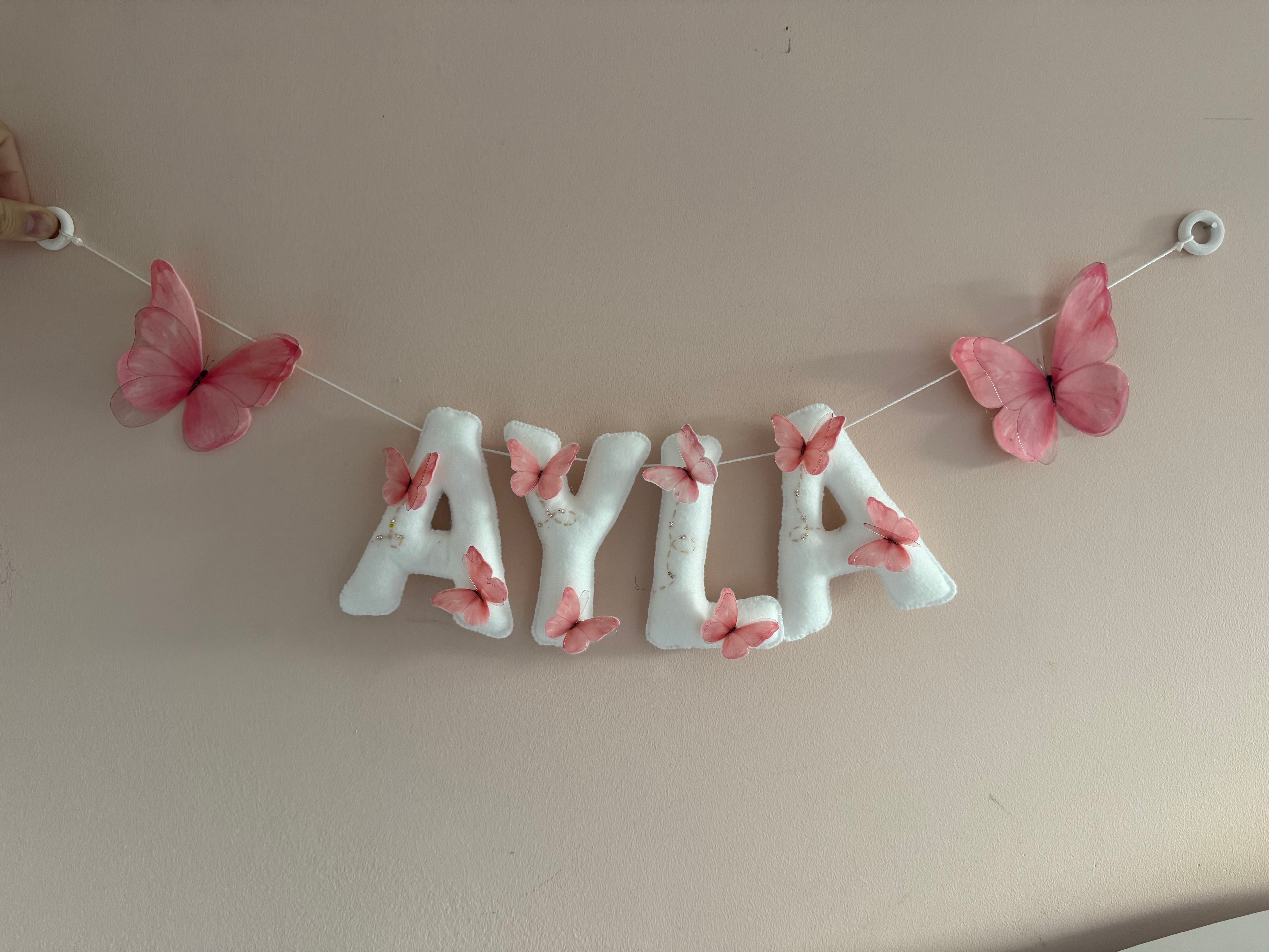 Personalized Felt Garland