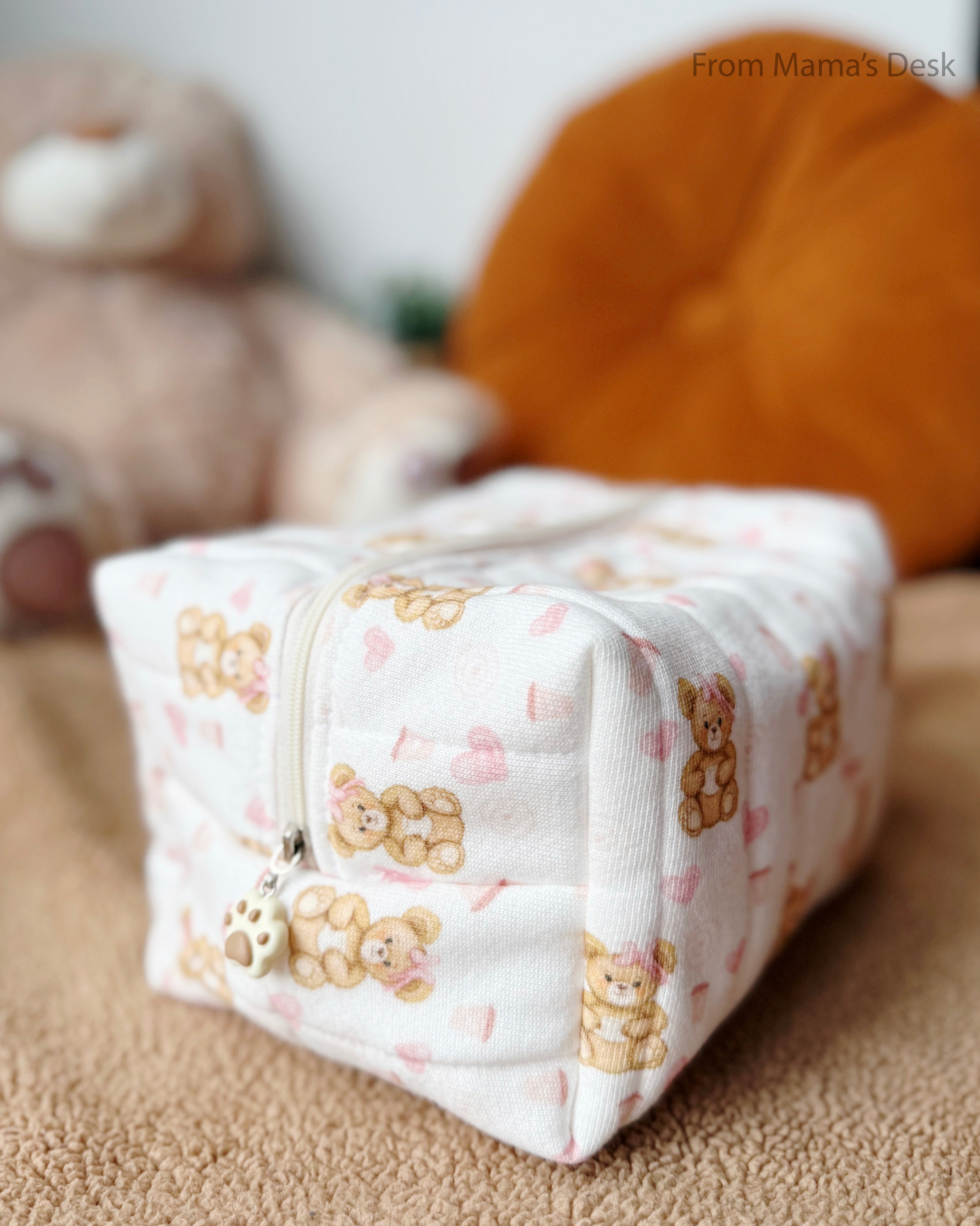 Teddy Latte - Jumbo Pouch ☕🧸