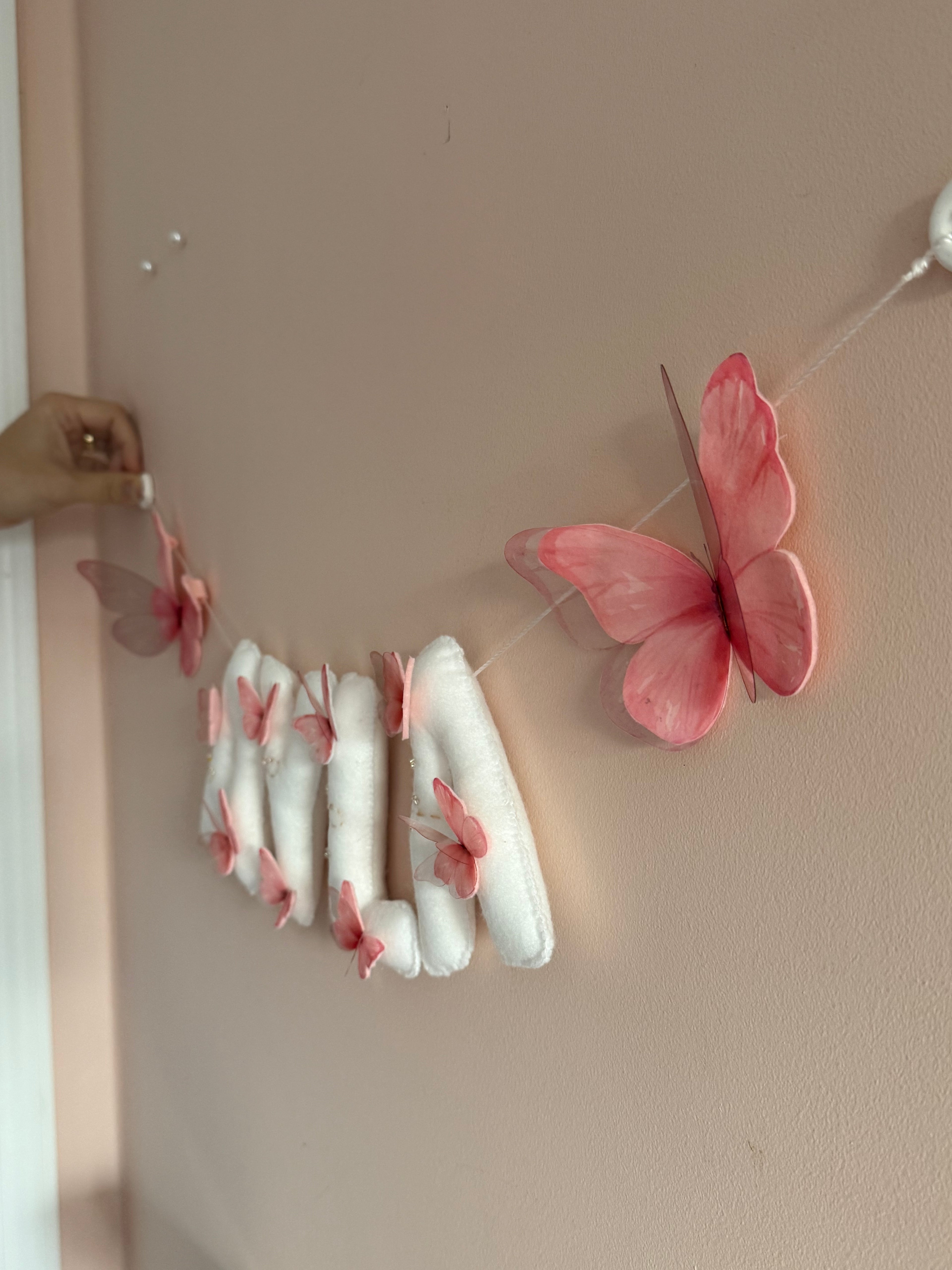 Personalized Felt Garland