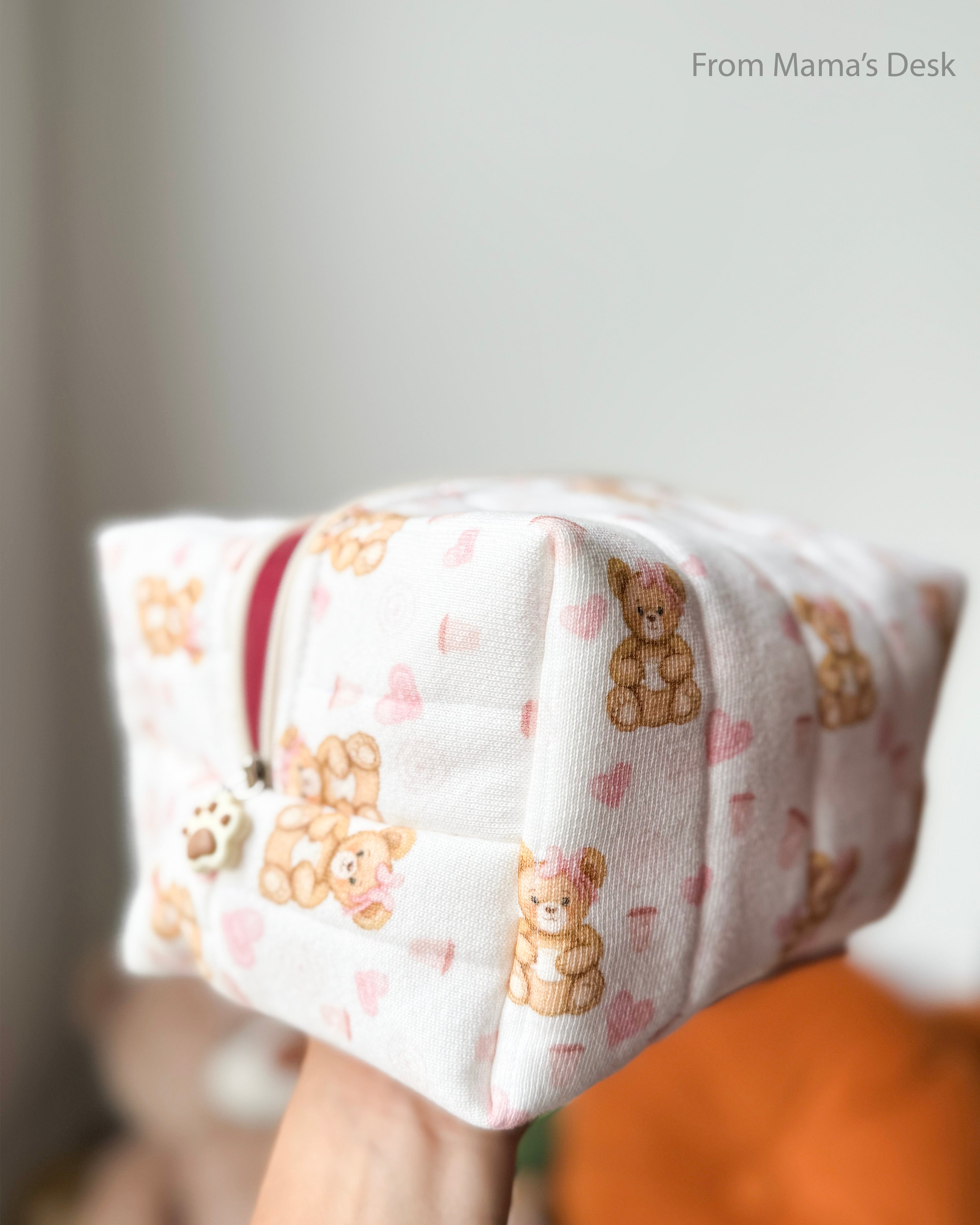 Teddy Latte - Jumbo Pouch ☕🧸