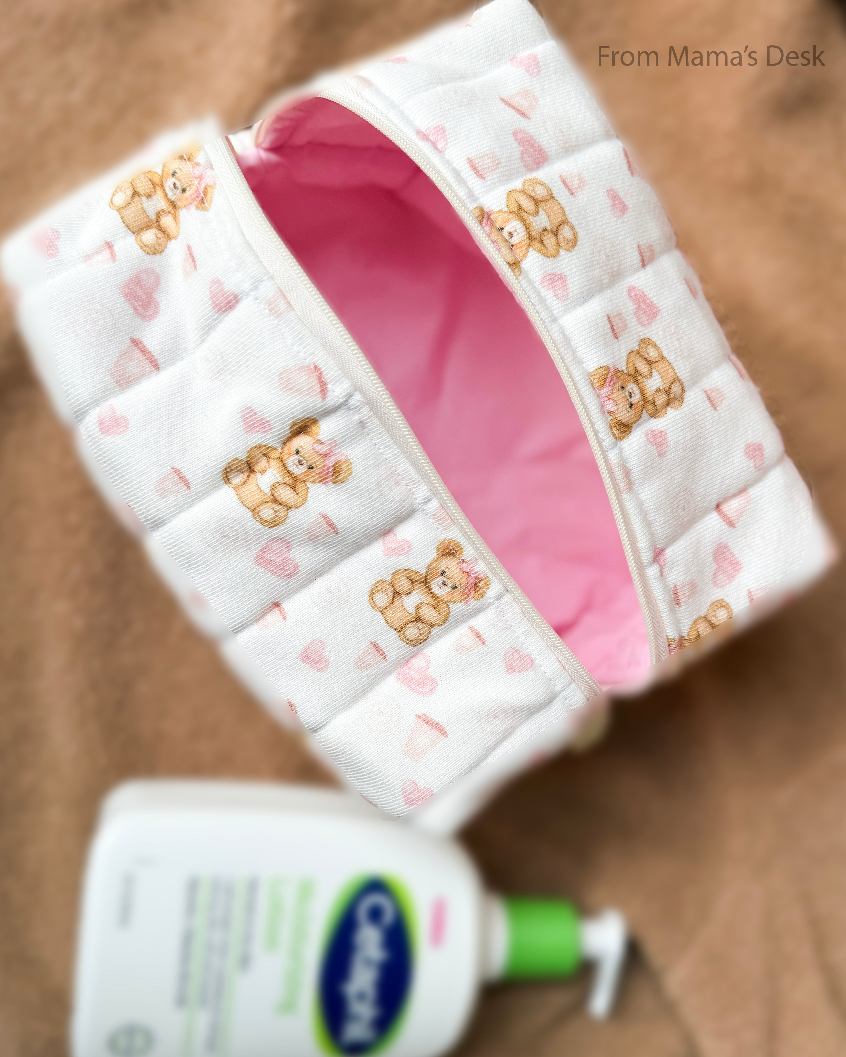 Teddy Latte - Jumbo Pouch ☕🧸