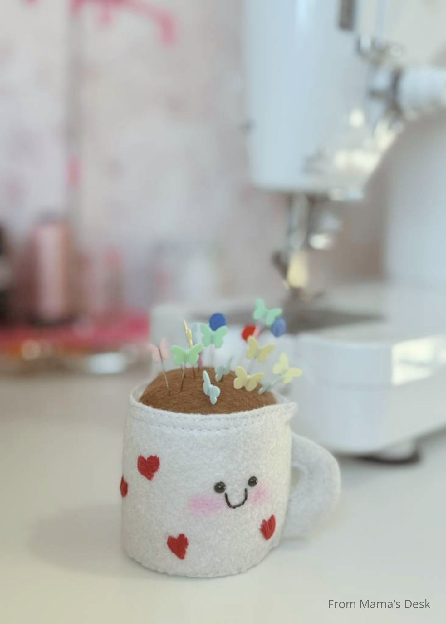 Mug Pincushion (Coffee)
