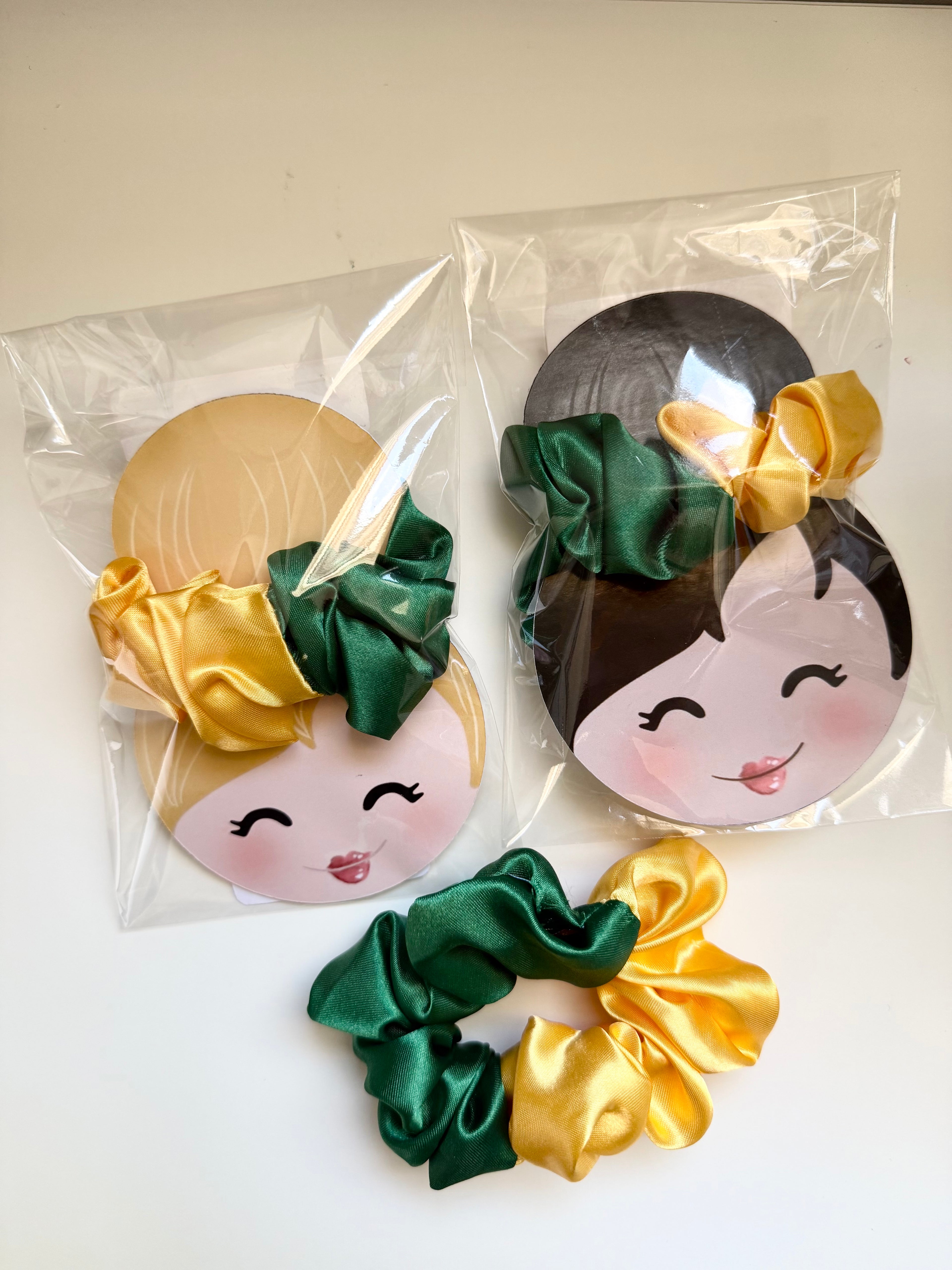 Two Colors Brazilian Scrunchie