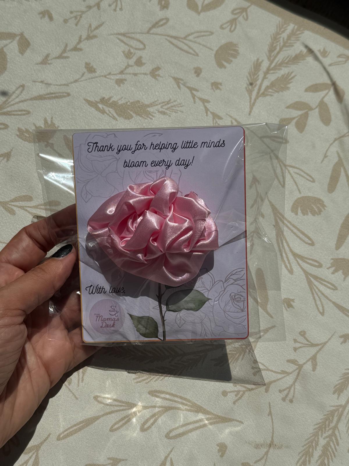 Satin Scrunchies - Personalized text for free!