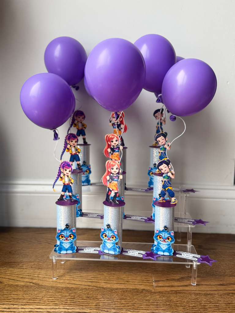 Custom Ballon Surprise - Party Favors - Set of 6