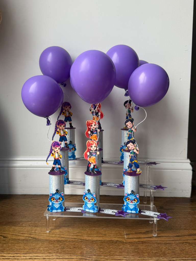 Custom Ballon Surprise - Party Favors - Set of 6