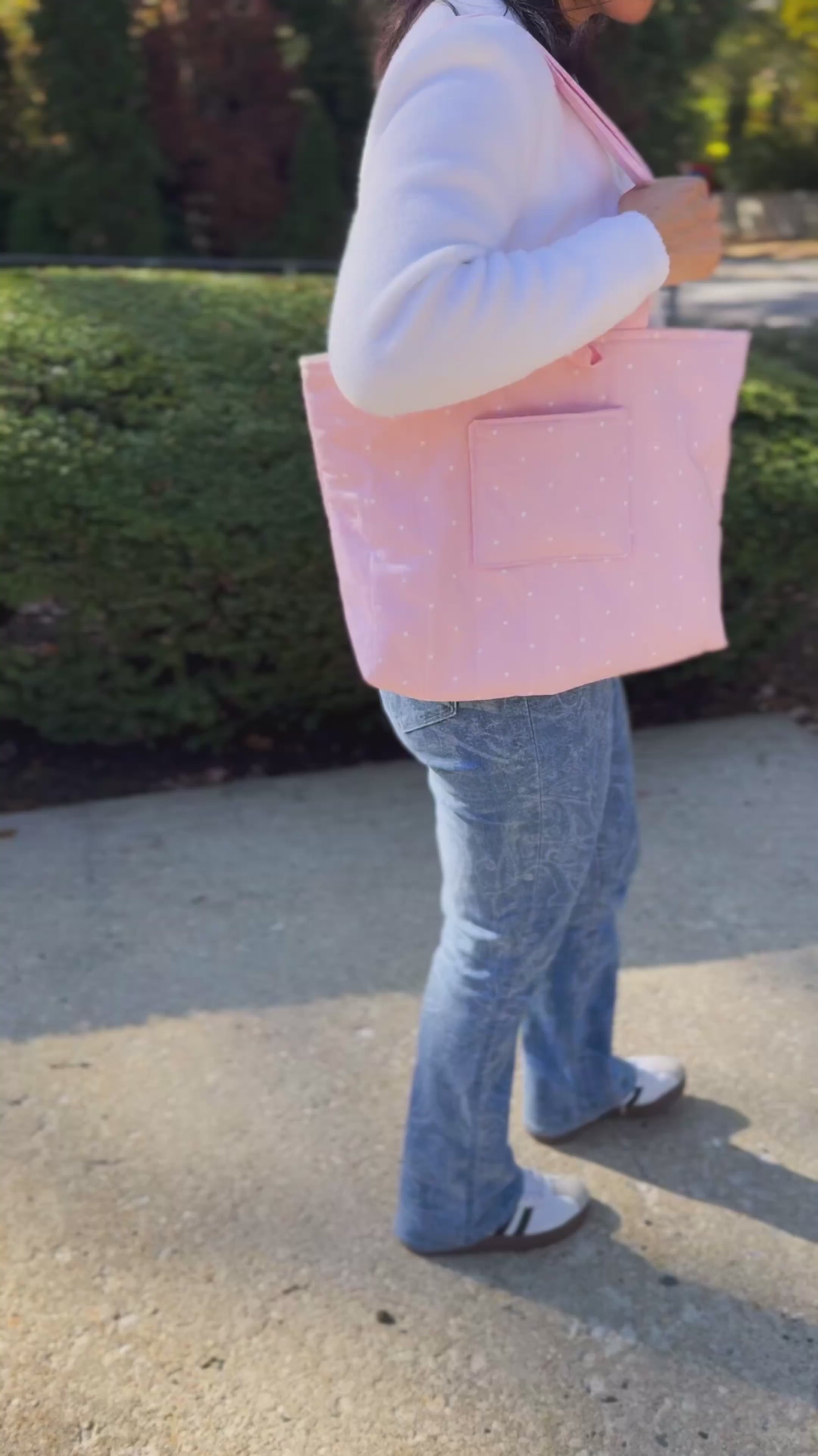 From Mama’s Desk Quilted Tote Bag